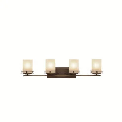 Hendrik 4 Light 33.50 Inch Bathroom Vanity Light