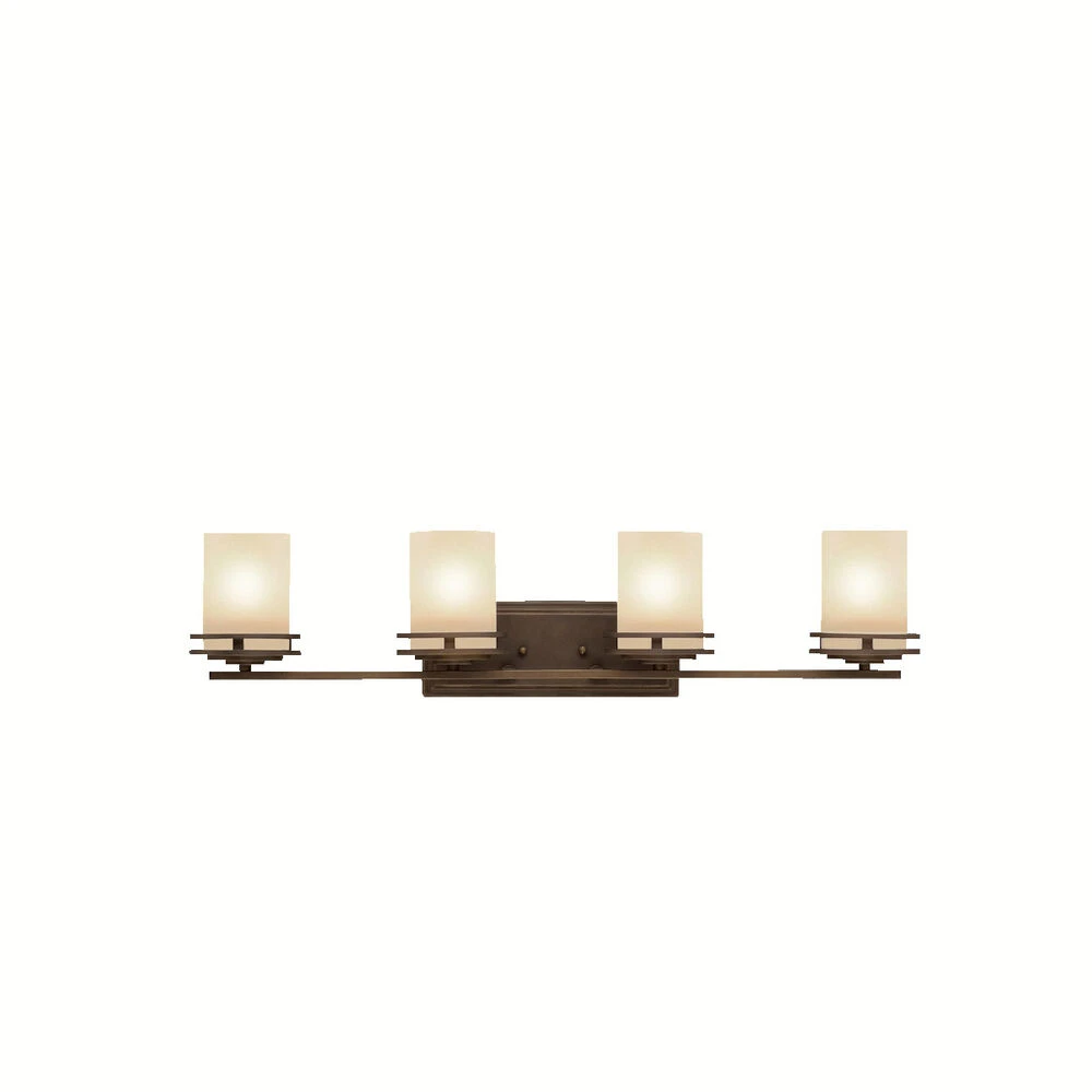 Hendrik 4 Light 33.50 Inch Bathroom Vanity Light 1 Hendrik 4 Light 33.50 Inch Bathroom Vanity Light
