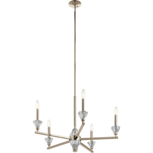 Calyssa 5 Light 28.00 Inch Chandelier