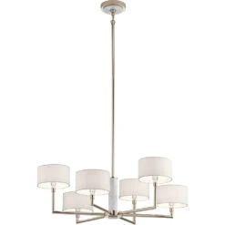 Laurent 6 Light 33.00 Inch Chandelier