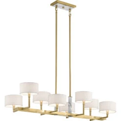 Laurent 8 Light 18.25 Inch Chandelier
