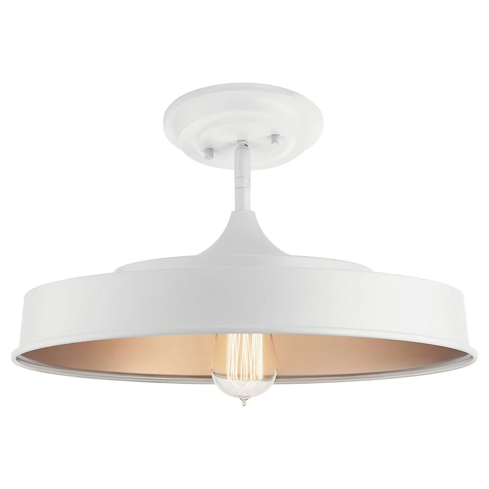 Elias 1 Light 16.00 Inch Semi-Flush Mount 1 Elias 1 Light 16.00 Inch Semi-Flush Mount