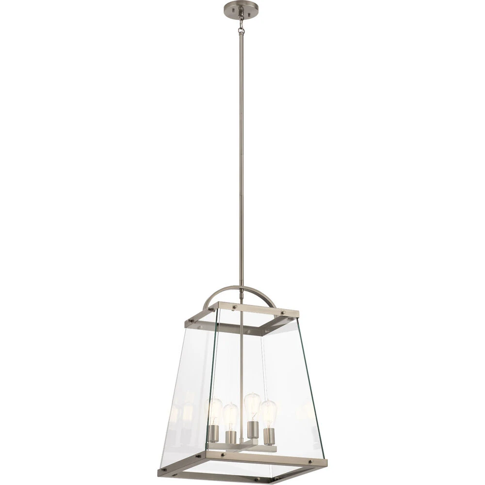 Darton 4 Light 17.75 Inch Foyer Pendant 1 Darton 4 Light 17.75 Inch Foyer Pendant