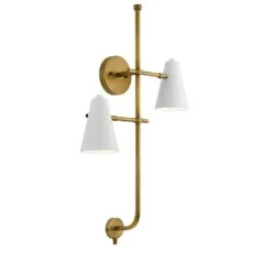 Sylvia 2 Light 17.50 Inch Wall Sconce