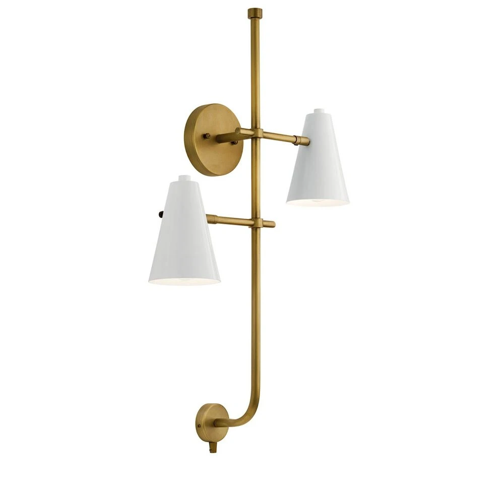 Sylvia 2 Light 17.50 Inch Wall Sconce 1 Sylvia 2 Light 17.50 Inch Wall Sconce