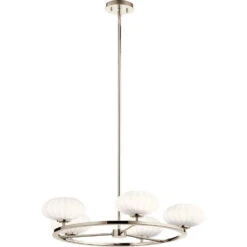 Pim 6 Light 28.00 Inch Chandelier