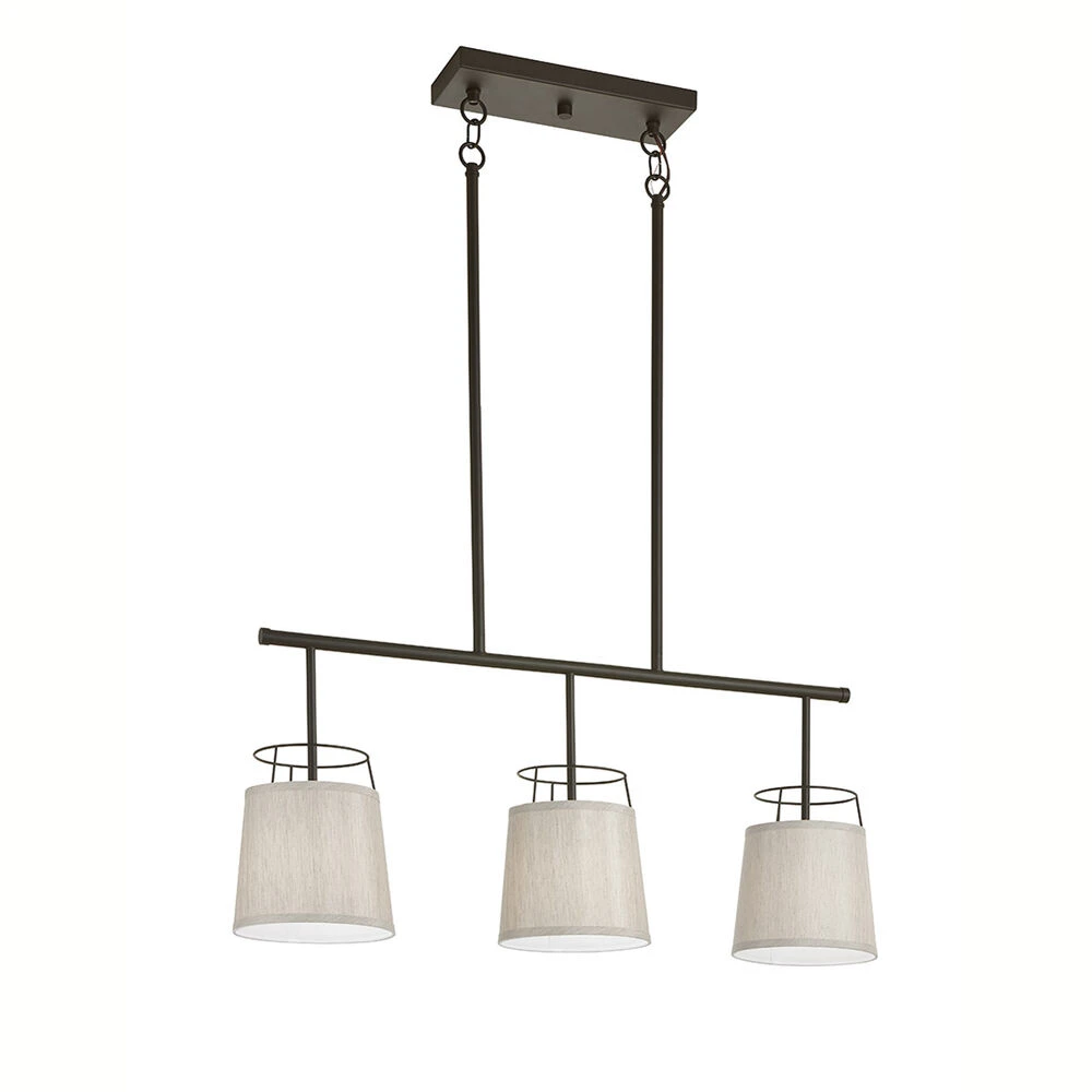 Marika 3 Light 8 Inch Olde Bronze Chandelier Linear (Single) Ceiling Light, Single 1 Marika 3 Light 8 Inch Olde Bronze Chandelier Linear (Single) Ceiling Light, Single