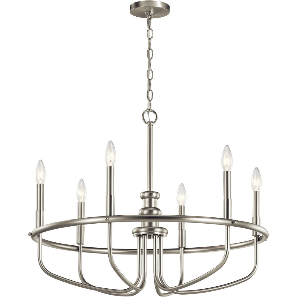Capitol Hill 6 Light 28.75 Inch Chandelier 1 Capitol Hill 6 Light 28.75 Inch Chandelier