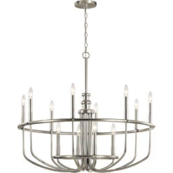 Capitol Hill 12 Light 34.75 Inch Chandelier