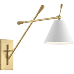 Finnick 1 Light 9 Inch Champagne Gold Wall Sconce Wall Light