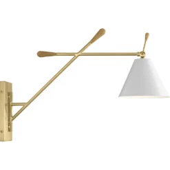 Finnick 1 Light 9 Inch Champagne Gold Wall Sconce Wall Light 5 Finnick 1 Light 9 Inch Champagne Gold Wall Sconce Wall Light -Lighting Promotional Store 52339cg profile