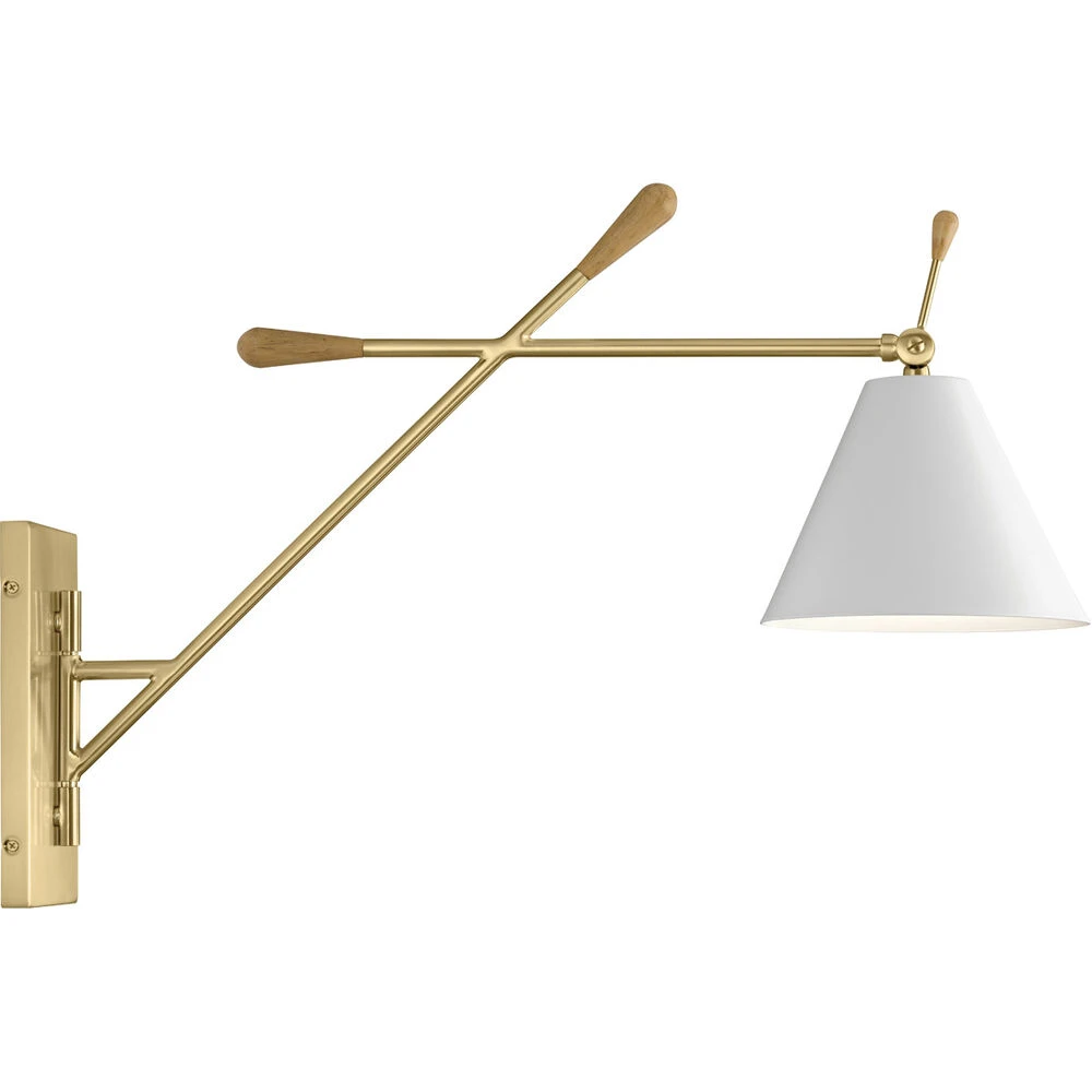Finnick 1 Light 9 Inch Champagne Gold Wall Sconce Wall Light 3 Finnick 1 Light 9 Inch Champagne Gold Wall Sconce Wall Light - Image 3