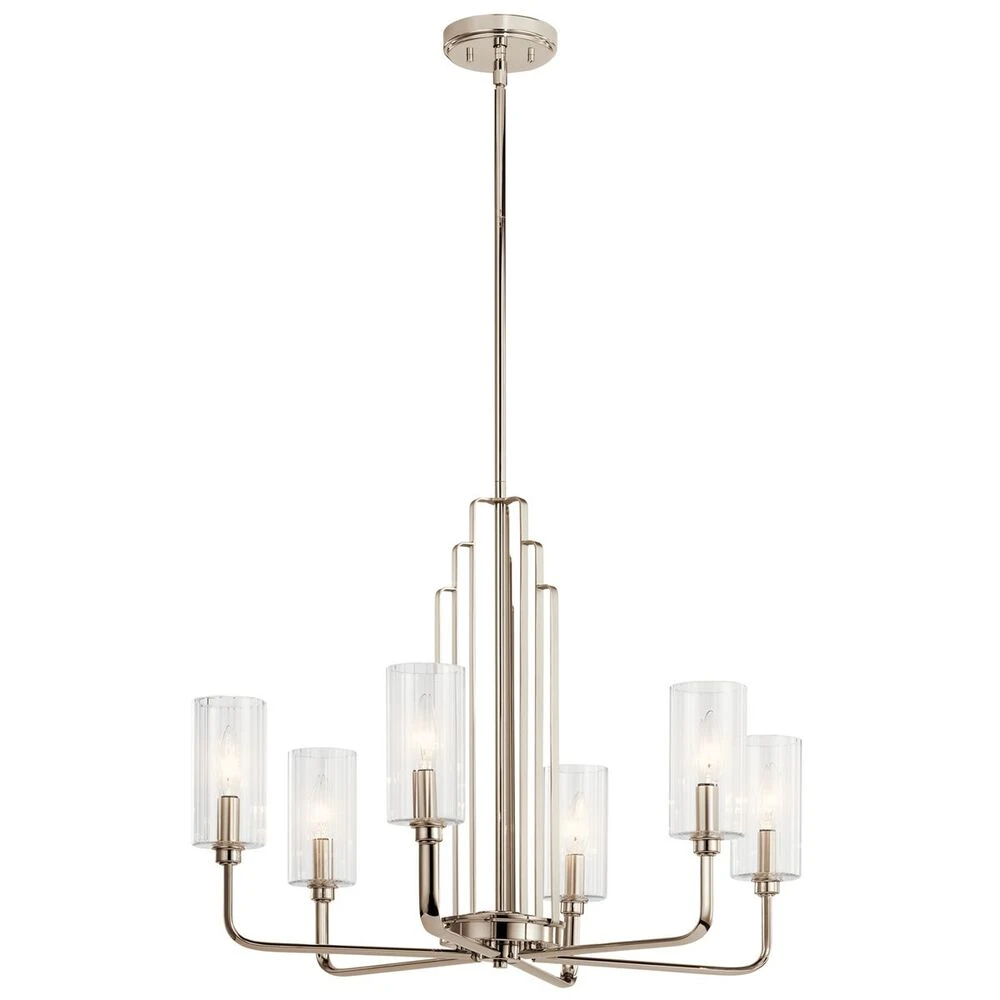 Kimrose 6 Light 27.00 Inch Chandelier 1 Kimrose 6 Light 27.00 Inch Chandelier