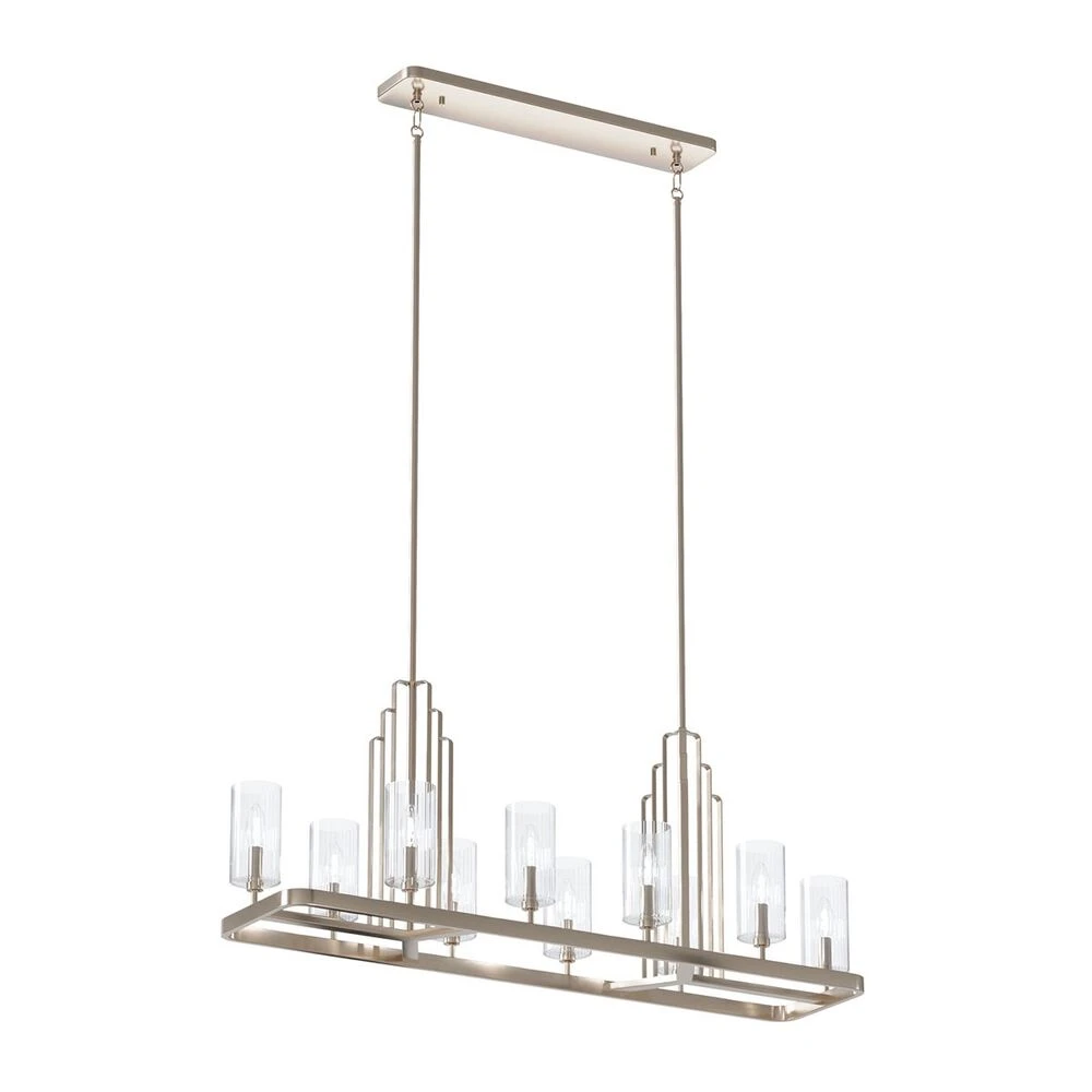Kimrose 10 Light 12.75 Inch Chandelier 1 Kimrose 10 Light 12.75 Inch Chandelier