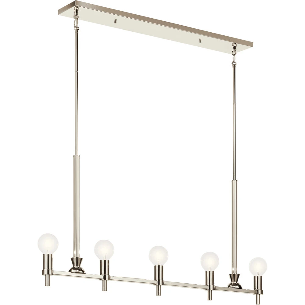 Torvee 5 Light 2.75 Inch Chandelier 1 Torvee 5 Light 2.75 Inch Chandelier