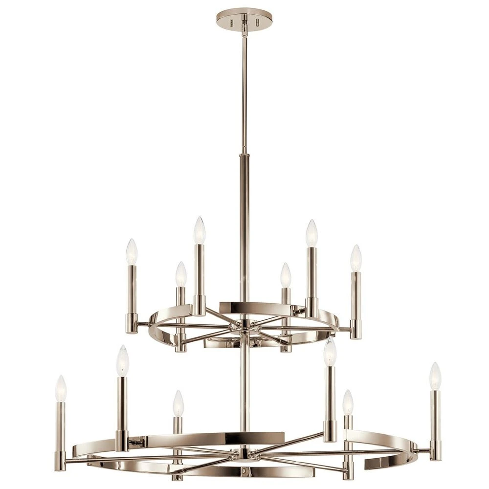 Tolani 12 Light 40.00 Inch Chandelier 1 Tolani 12 Light 40.00 Inch Chandelier