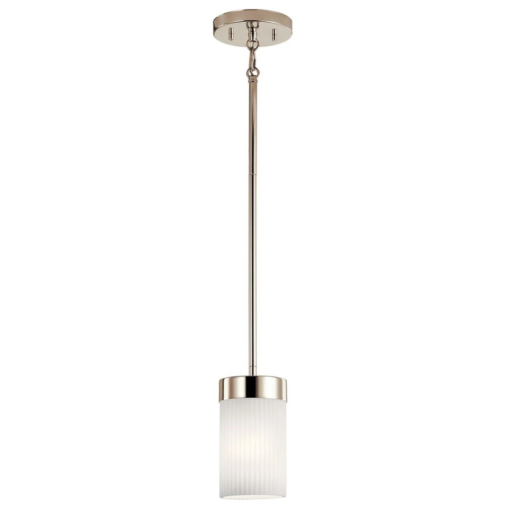 Ciona 1 Light 4 Inch Polished Nickel Mini Pendant Ceiling Light 1 Ciona 1 Light 4 Inch Polished Nickel Mini Pendant Ceiling Light