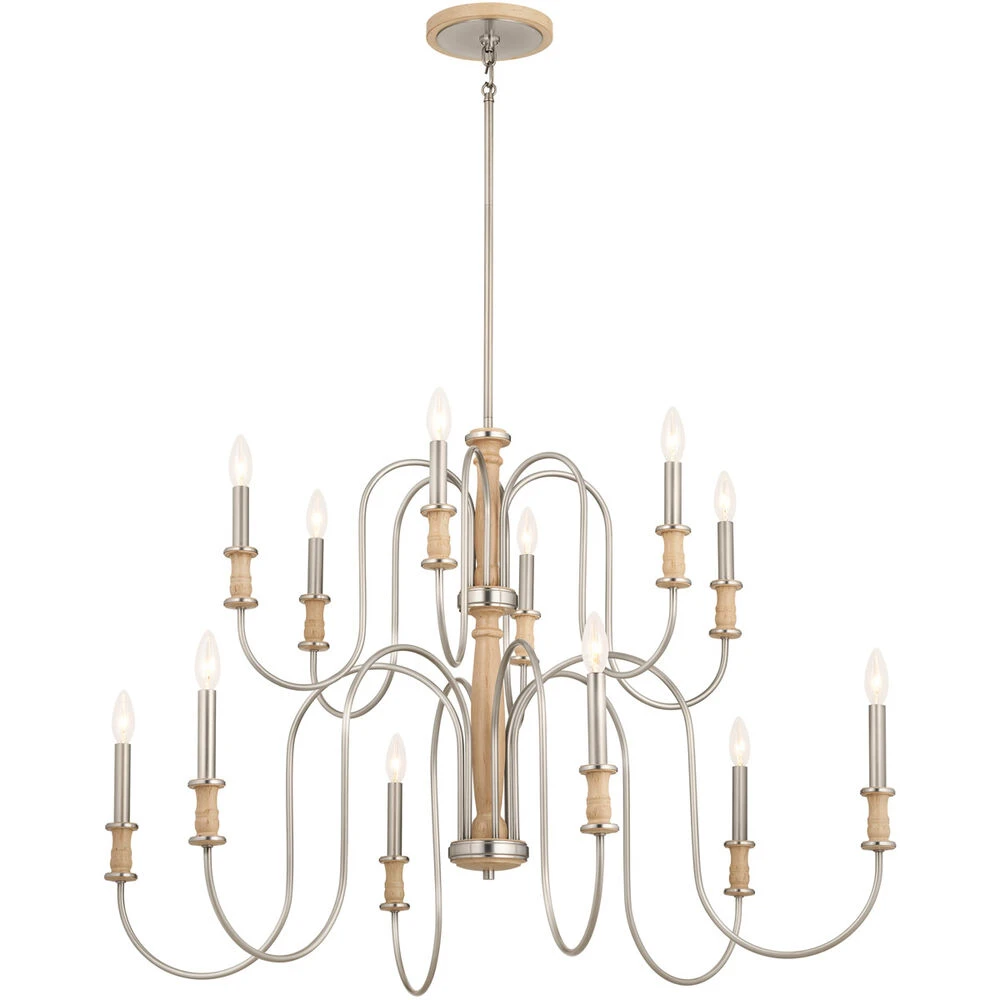 Homestead Karthe 12 Light 42.00 Inch Chandelier 1 Homestead Karthe 12 Light 42.00 Inch Chandelier