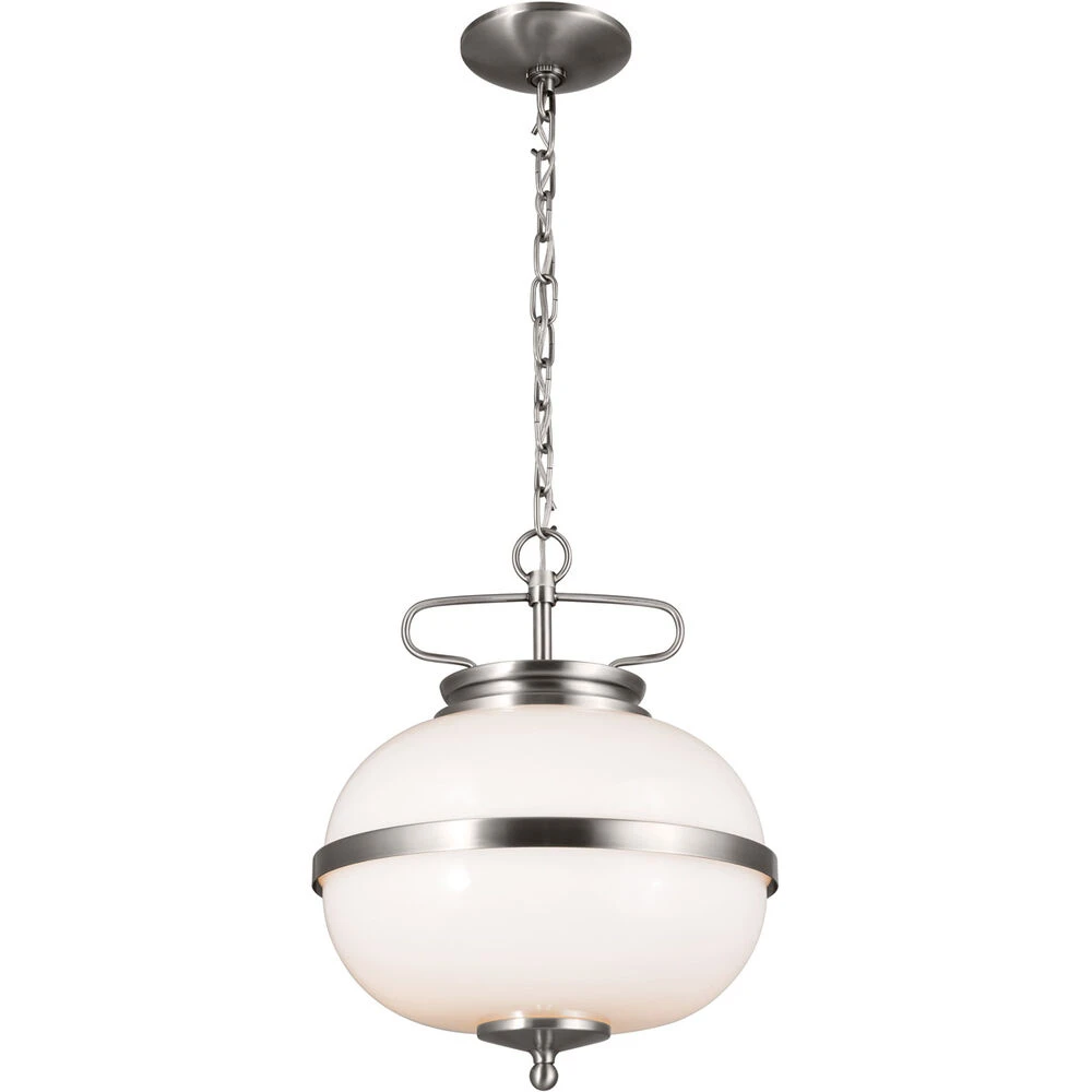Homestead Opal 2 Light 12.25 Inch Pendant 1 Homestead Opal 2 Light 12.25 Inch Pendant