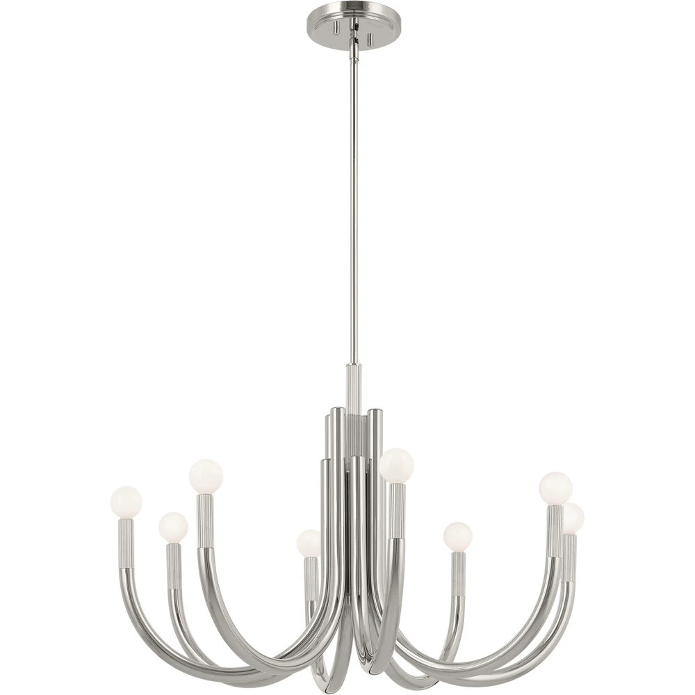 Odensa 8 Light 29.25 Inch Chandelier 1 Odensa 8 Light 29.25 Inch Chandelier