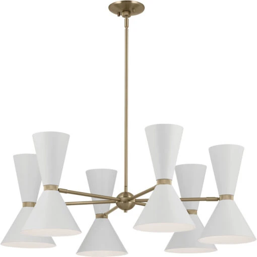 Phix 12 Light 38.75 Inch Chandelier