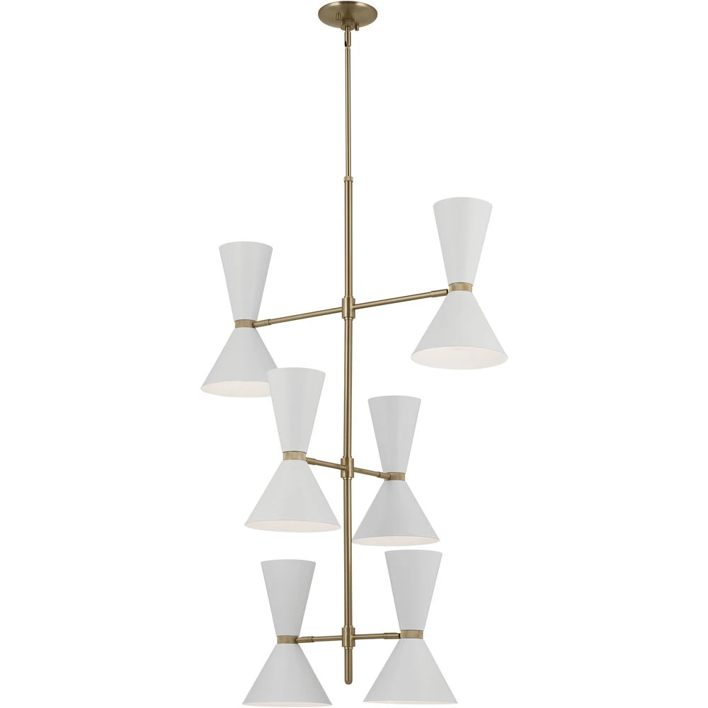 Phix 12 Light 22.50 Inch Foyer Pendant 1 Phix 12 Light 22.50 Inch Foyer Pendant