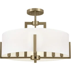 Malen 8 Light 20.00 Inch Semi-Flush Mount