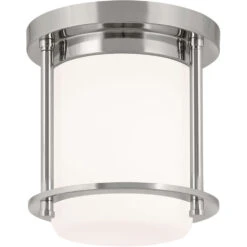 Brit 1 Light 7.25 Inch Flush Mount
