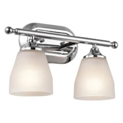 Ansonia 2 Light 14.75 Inch Bathroom Vanity Light