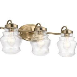 Janiel 3 Light 24 Inch Classic Bronze Wall Mt Bath 3 Arm Wall Light