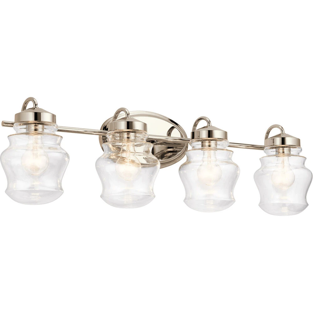 Janiel 4 Light 33.25 Inch Bathroom Vanity Light 1 Janiel 4 Light 33.25 Inch Bathroom Vanity Light