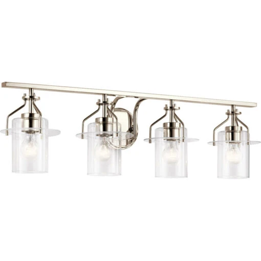 Everett 4 Light 34.00 Inch Bathroom Vanity Light