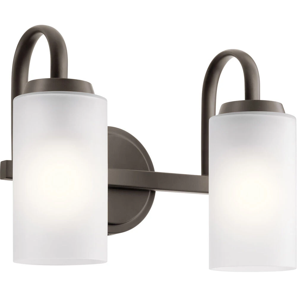 Kennewick 2 Light 13.25 Inch Bathroom Vanity Light 1 Kennewick 2 Light 13.25 Inch Bathroom Vanity Light