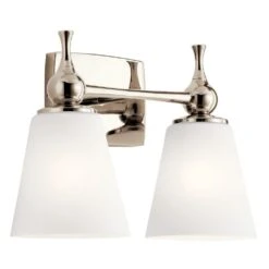 Cosabella 2 Light 15.00 Inch Bathroom Vanity Light