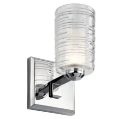 Giarosa 1 Light 6 Inch Chrome Wall Bracket Wall Light