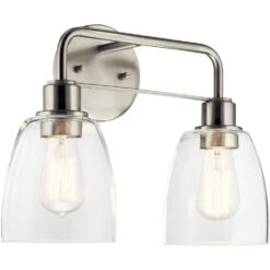 Meller 2 Light 15.25 Inch Bathroom Vanity Light