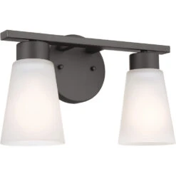 Stamos 2 Light 13.00 Inch Bathroom Vanity Light
