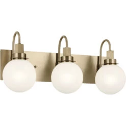 Hex 3 Light 22.75 Inch Bathroom Vanity Light
