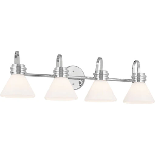 Farum 4 Light 34.00 Inch Bathroom Vanity Light