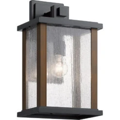 Marimount 1 Light 17 Inch Black Outdoor Wall, X-Large