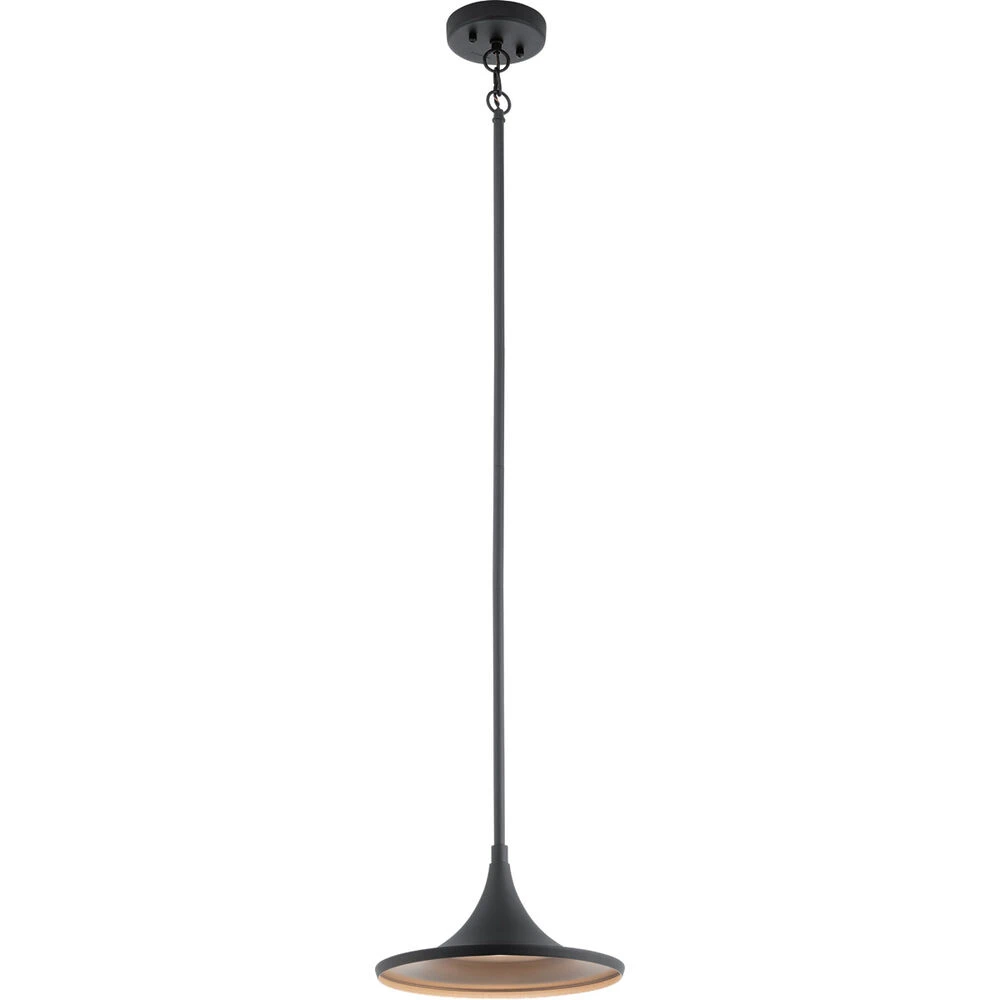 Elias LED 11 Inch Textured Black Outdoor Hanging Pendant 1 Elias LED 11 Inch Textured Black Outdoor Hanging Pendant