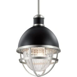 Tollis 1 Light 12 Inch Black Outdoor Hanging Pendant 8 Tollis 1 Light 12 Inch Black Outdoor Hanging Pendant -Lighting Promotional Store 59053bk nocanopy