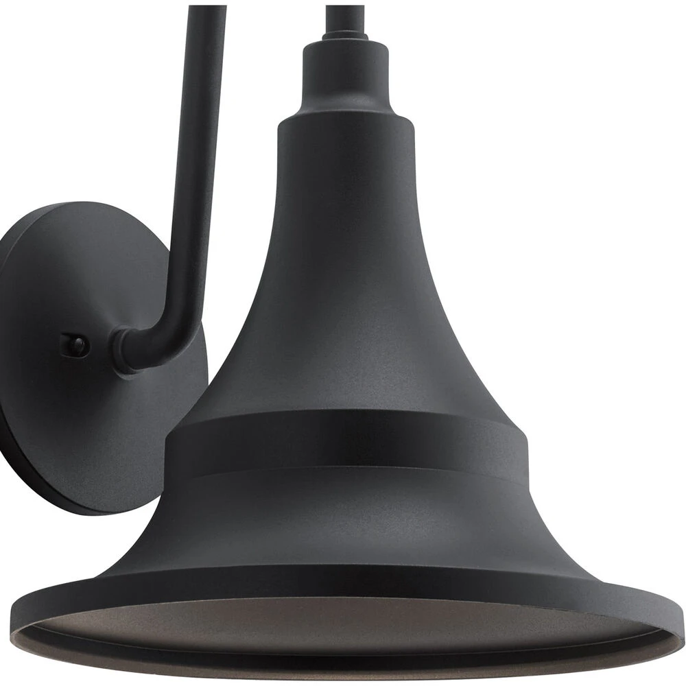 Hampshire 1 Light 20 Inch Textured Black Outdoor Wall, Large 2 Hampshire 1 Light 20 Inch Textured Black Outdoor Wall, Large - Image 2