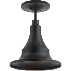 Hampshire 1 Light 12 Inch Textured Black Outdoor Hanging Pendant 14 Hampshire 1 Light 12 Inch Textured Black Outdoor Hanging Pendant -Lighting Promotional Store 59057bkt semiflush