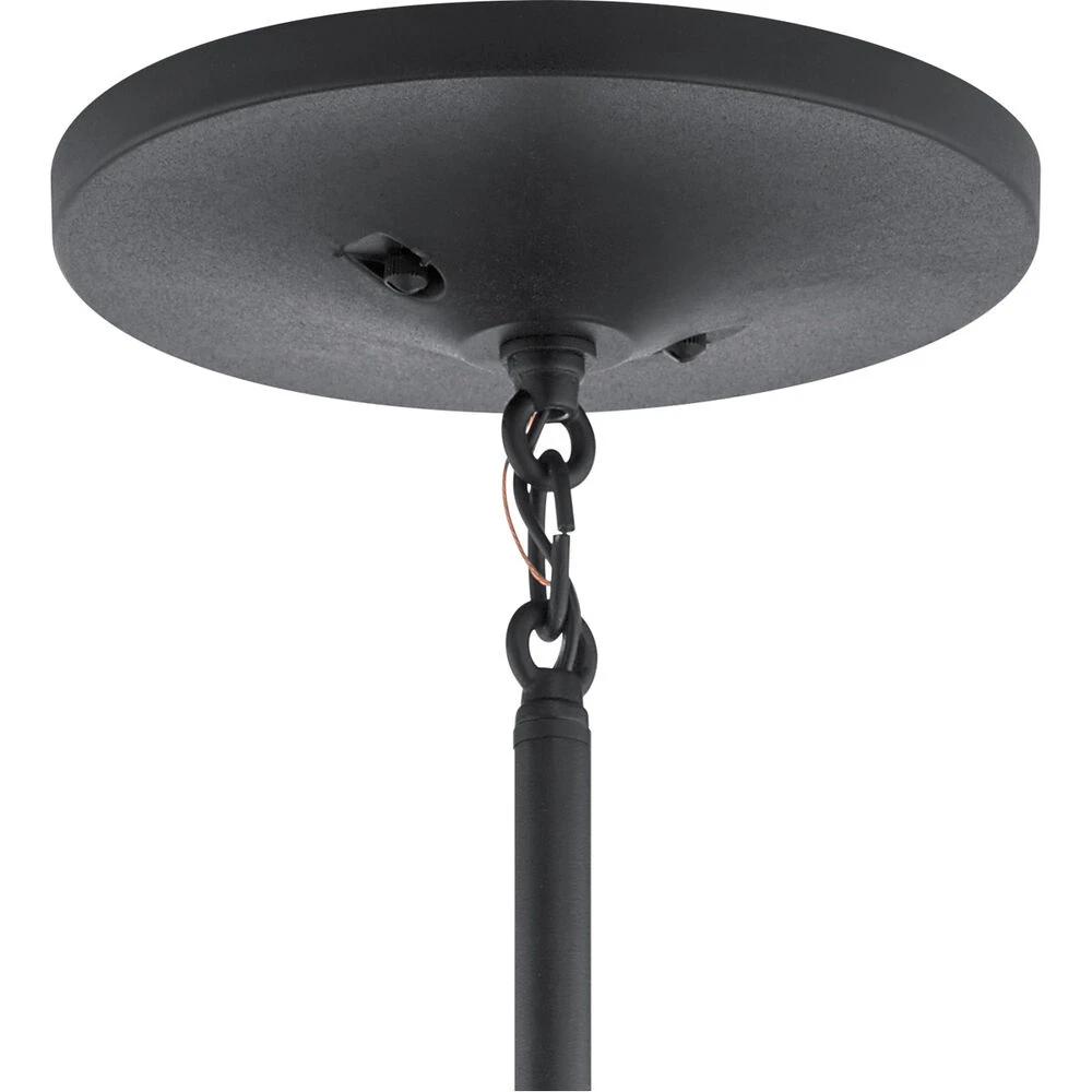 Hampshire 1 Light 16 Inch Textured Black Outdoor Hanging Pendant 2 Hampshire 1 Light 16 Inch Textured Black Outdoor Hanging Pendant - Image 2
