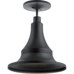 Hampshire 1 Light 16 Inch Textured Black Outdoor Hanging Pendant 13 Hampshire 1 Light 16 Inch Textured Black Outdoor Hanging Pendant -Lighting Promotional Store 59058bkt semiflush