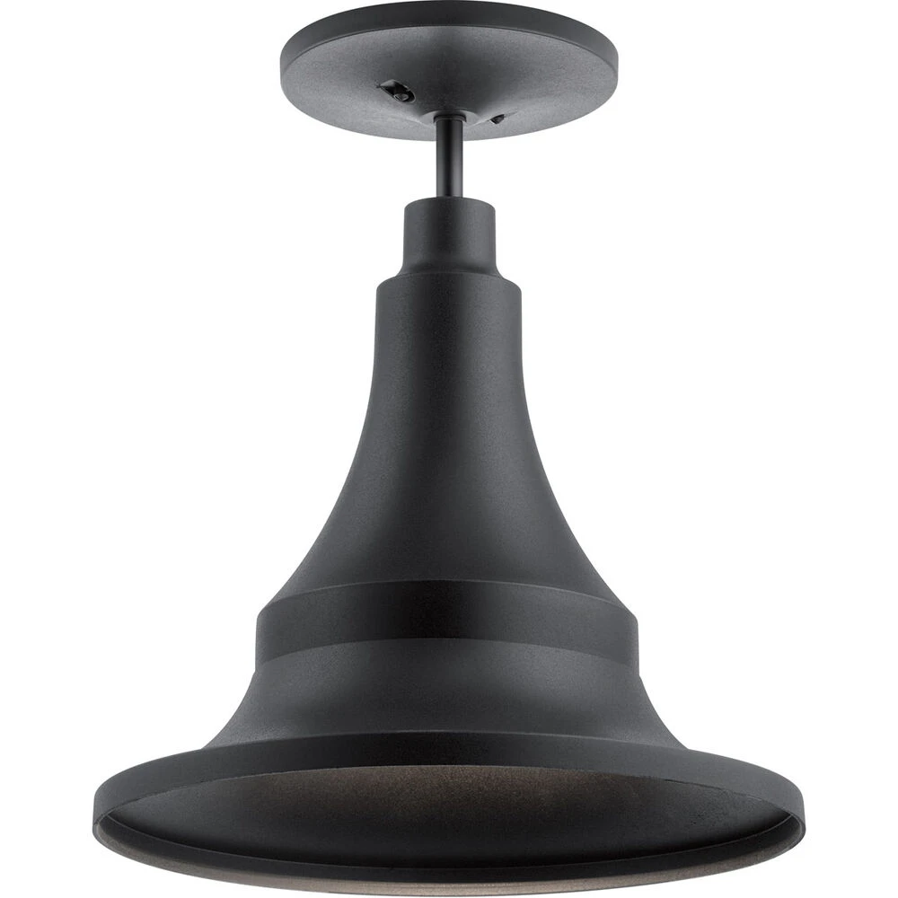 Hampshire 1 Light 16 Inch Textured Black Outdoor Hanging Pendant 7 Hampshire 1 Light 16 Inch Textured Black Outdoor Hanging Pendant - Image 7