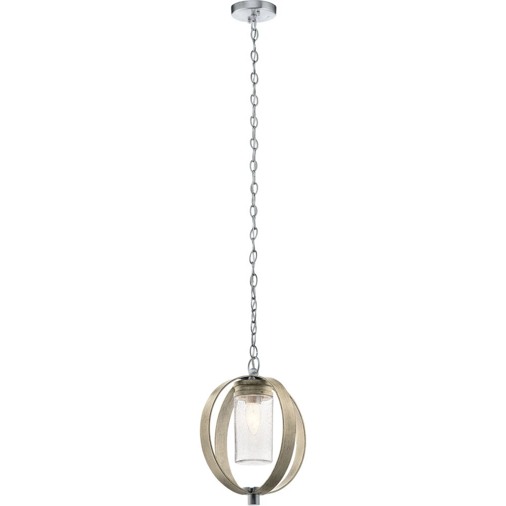 Grand Bank 1 Light 12 Inch Distressed Antique Gray Outdoor Hanging Pendant 1 Grand Bank 1 Light 12 Inch Distressed Antique Gray Outdoor Hanging Pendant