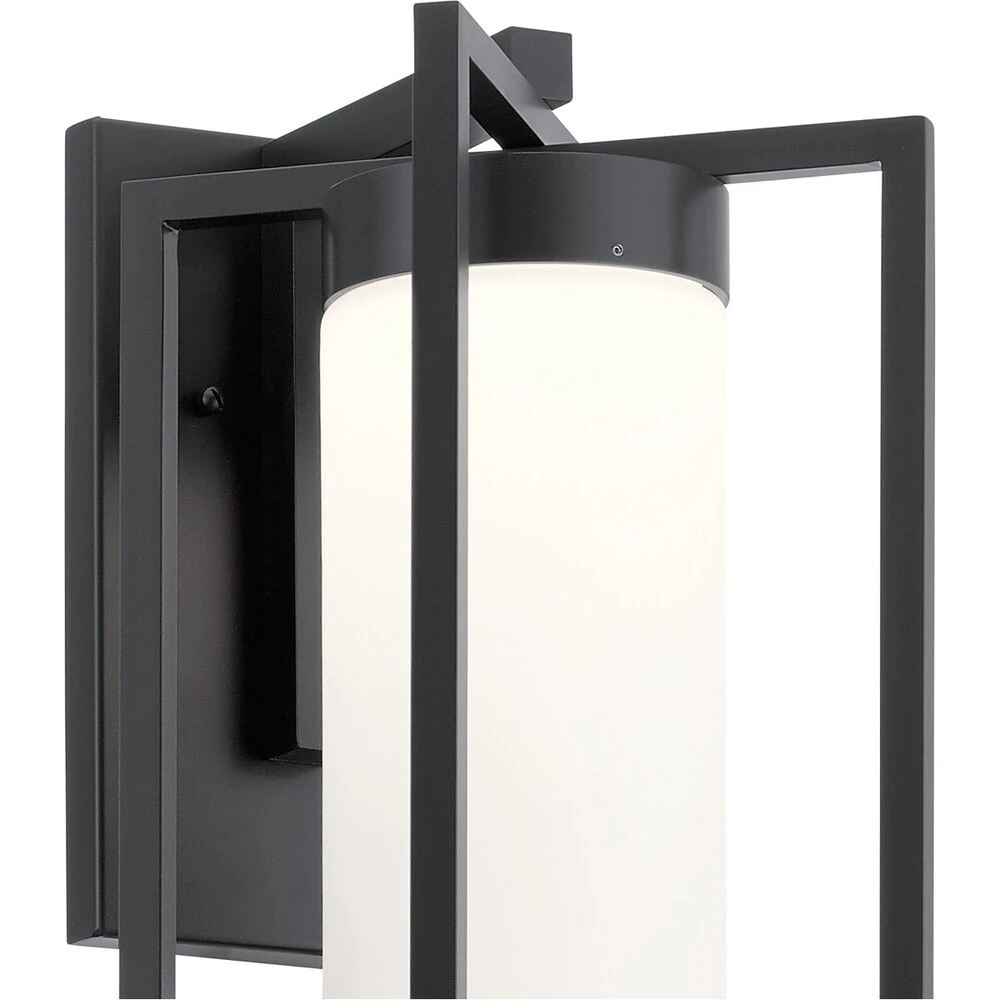 Drega LED 23 Inch Black Outdoor Wall Mount, Large 2 Drega LED 23 Inch Black Outdoor Wall Mount, Large - Image 2
