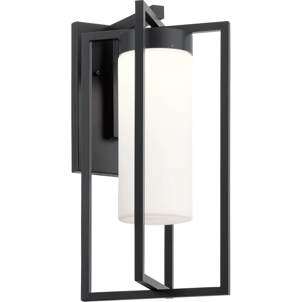 Drega LED 23 Inch Black Outdoor Wall Mount, Large 1 Drega LED 23 Inch Black Outdoor Wall Mount, Large